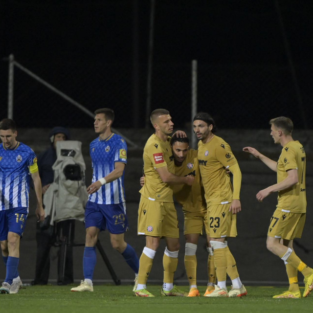 Slavlje Hajduka u Kranjčevićevoj