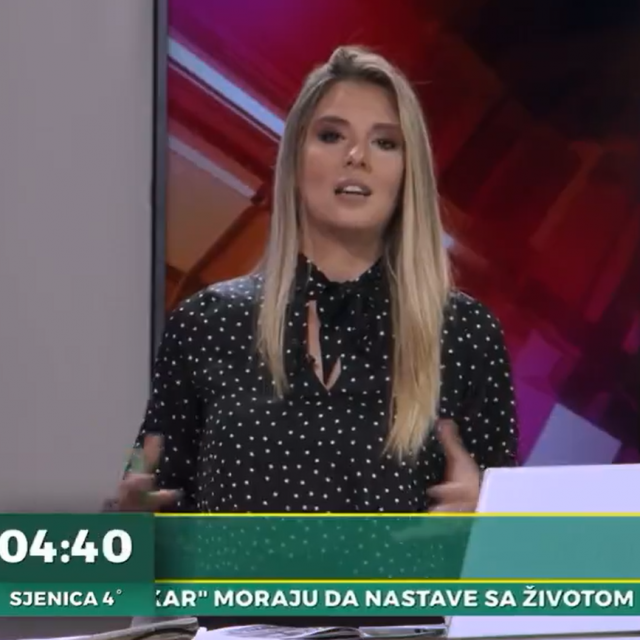 Voditeljica na Happy TV