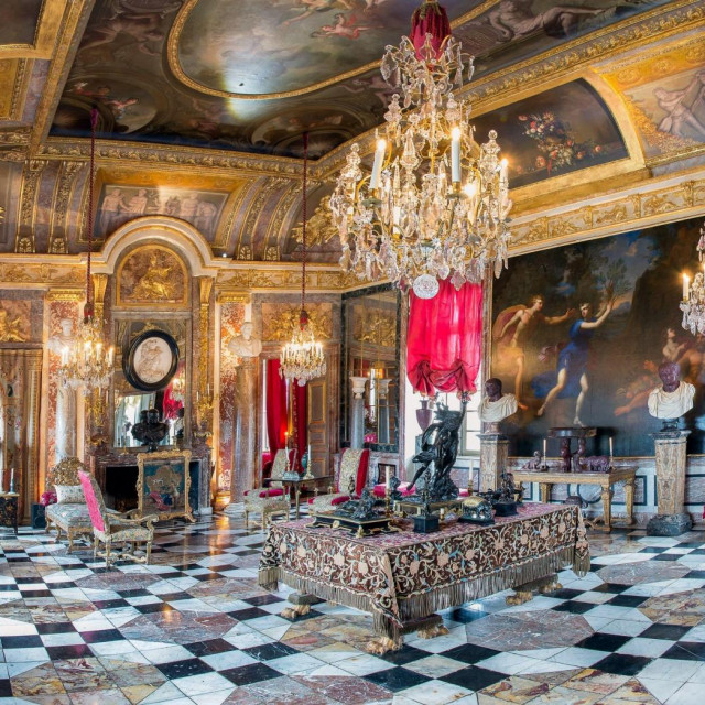 Unutrašnjost Chateau du Champ de Bataille kojeg je preuredio Jacques Garcia