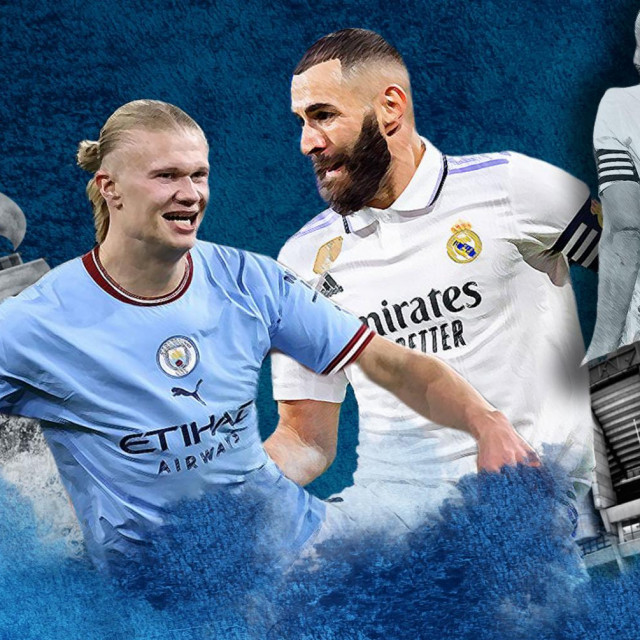 Haaland i Benzema