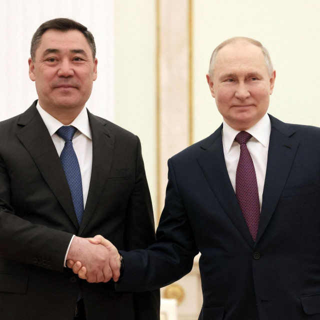 Sadir Žaparov i Vladimir Putin