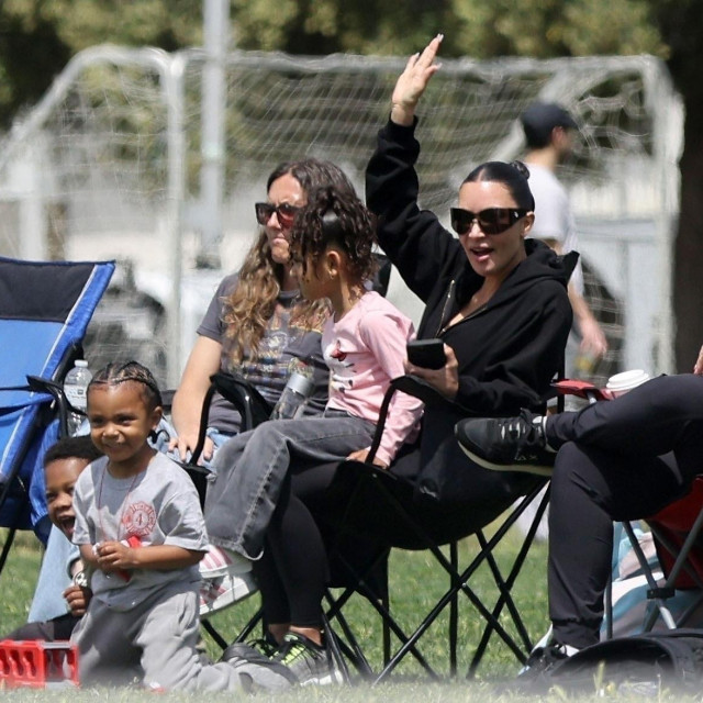 Kim se uživjela u ulogu navijačice