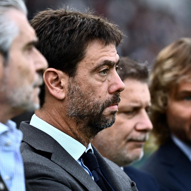 Maurizio Arrivabene, Andrea Agnelli, Federico Cherubini i Pavel Nedved