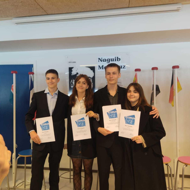 Petar Galinec, Lucia Tolj, Roko Stojadinović Lozica i Jolanda Beriša