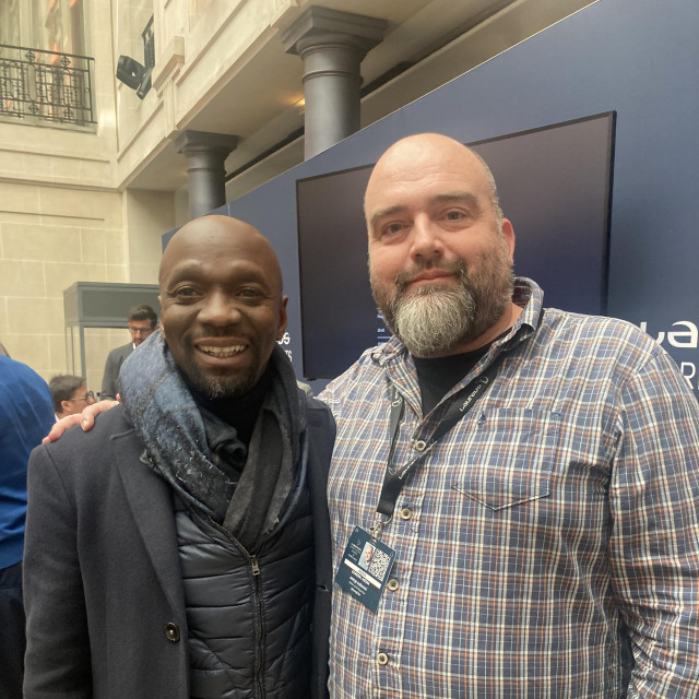 Claude Makelele i Hrvoje Slišković u Parizu