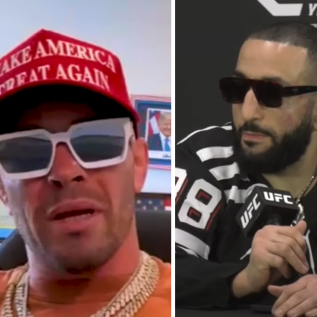 Colby Covington (lijevo) i Belal Muhammad (desno)