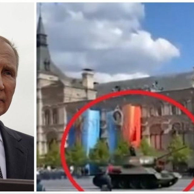 Vladimir Putin, vojna parada u Moskvi