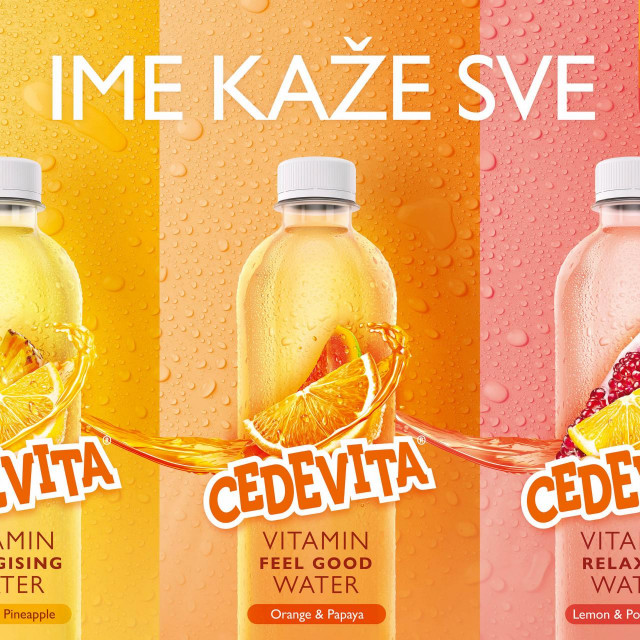 Cedevita vitamin water