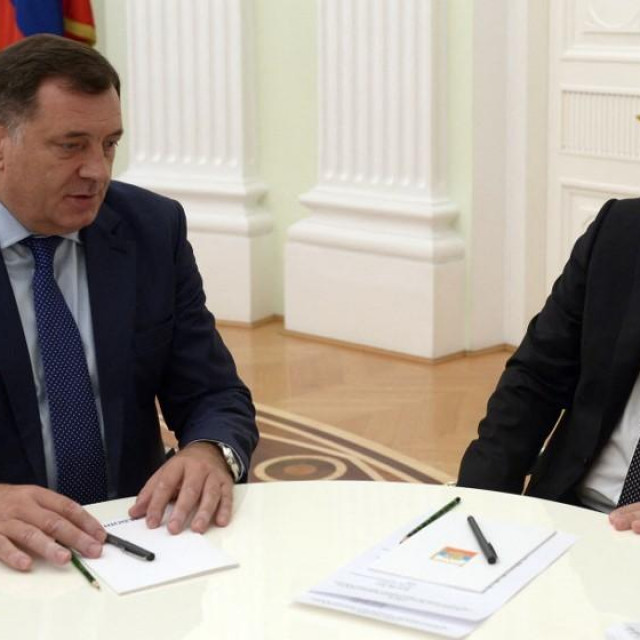 Milorad Dodik i Vladimir Putin