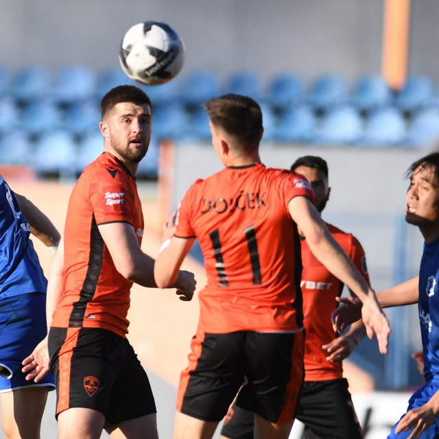 Detalj s utakmice Šibenik - Varaždin