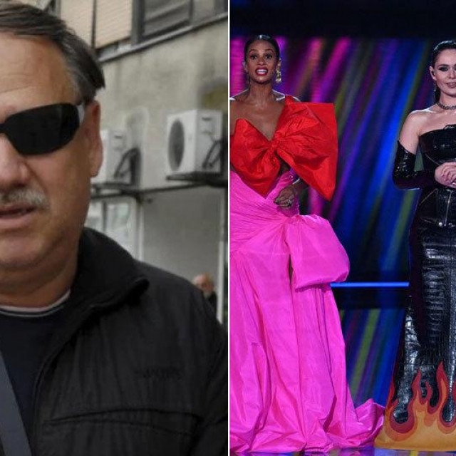 Ivan Bubalo (lijevo) i voditeljice Eurosonga