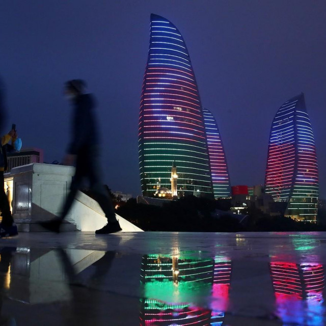 Baku, Azerbajdžan (ilustracija)
