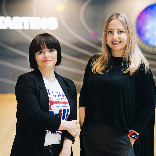 Antonija Bilić Arar, izvršna urednica ShiftMaga i Mia Biberović, glavna urednica ShiftMaga