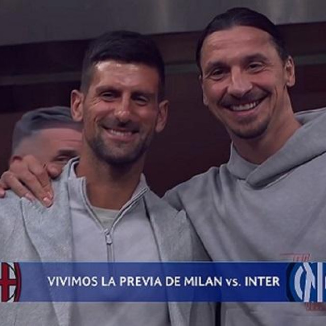 Novak Đoković i Zlatan Ibrahimović