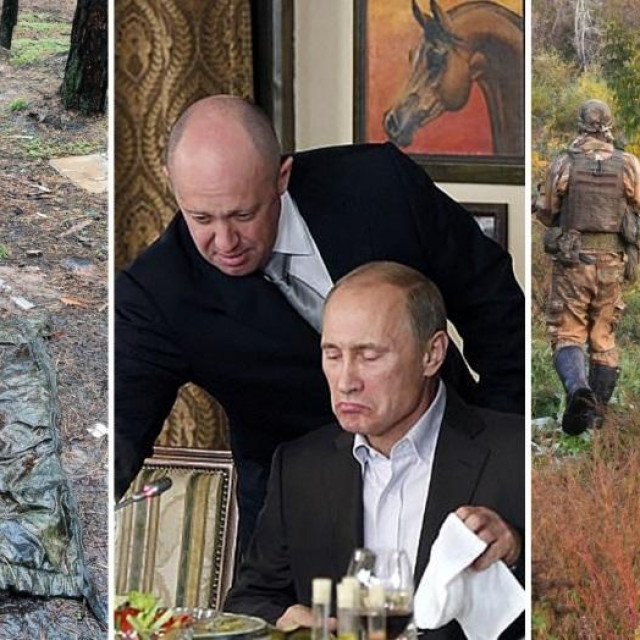 Jevgenij Prigožin i Vladimir Putin