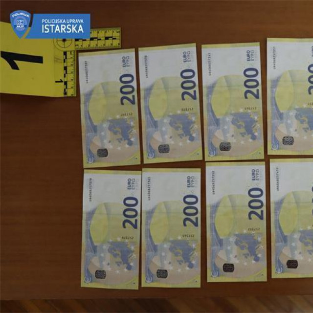 Krivotvoreni novac u Labinu