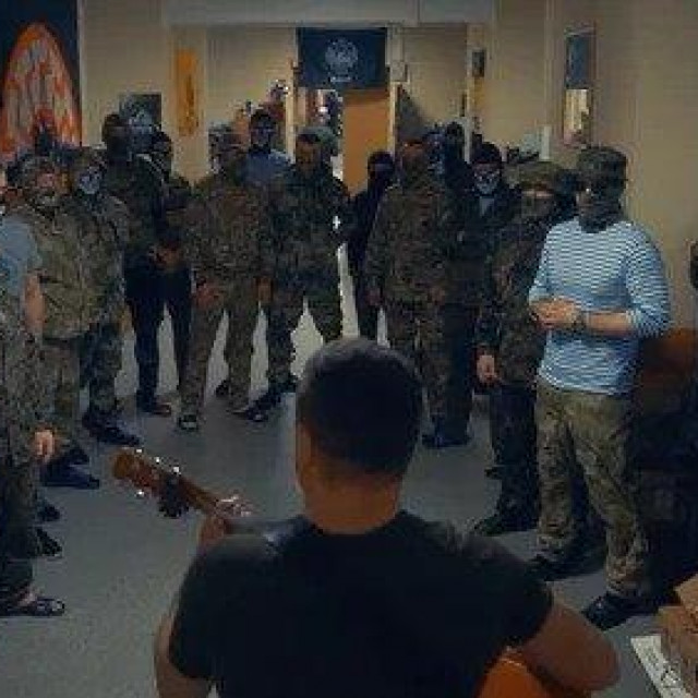 Neonacistički bend u ruskoj vojnoj bazi