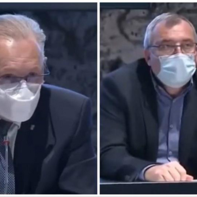 Davor Božinović i Krunoslav Capak