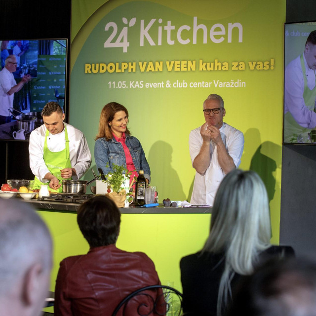 Rudolph Van Veen pripremio je u Varaždinu dva slana jela
