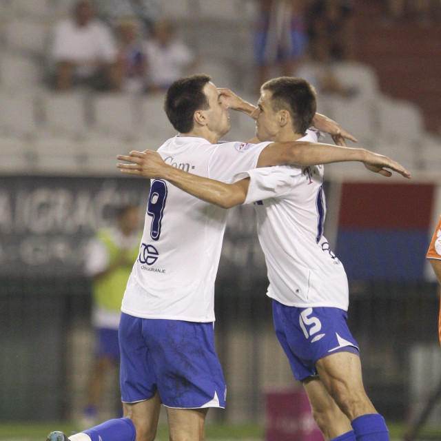 Nikola Kalinić i Drago Gabrić u zagrljaju 2008. godine