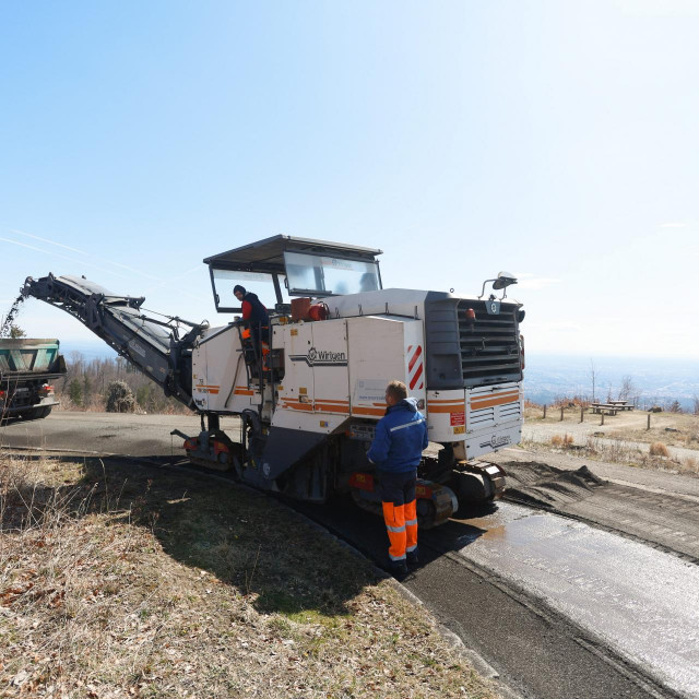 Radovi na Sljemenskoj cesti
