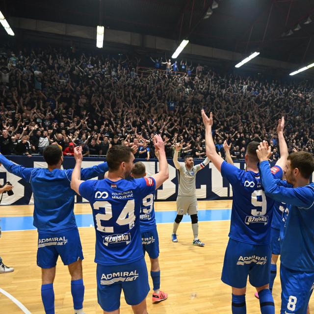 Ludo slavlje Futsal Dinama i BBB-a