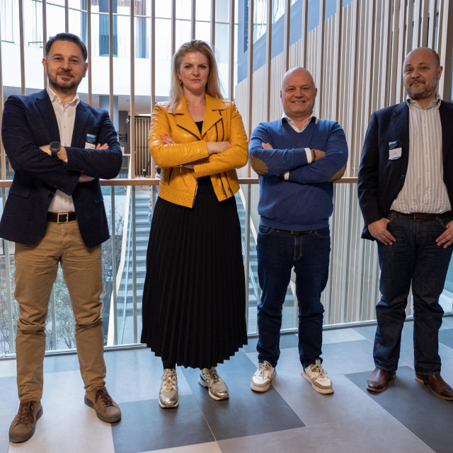 Susonivači VC fonda Vesna su Dalibor Marijanović, osnivač i direktor Invento Capital Partnersa, zatim predsjednica udruge Business Angeli Slovenie Nina Dremelj, švicarsko-britanski konzultant za korporativne VC fondove Alexandre Massart i investicijski bankar i jedan od inicijatora VC fonda Feelsgooda Srđa Iveković (poredak s lijeva na desno)