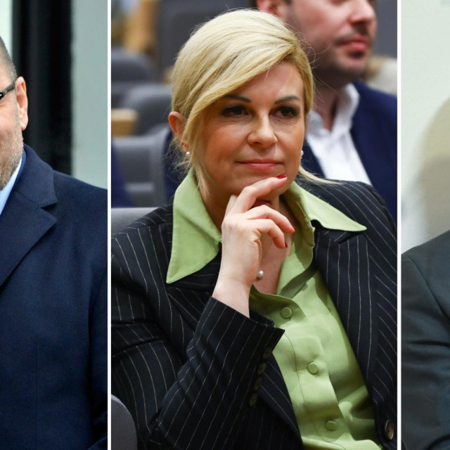 Milijan Brkić, Kolinda Grabar-Kitarović i Ivan Vrdoljak