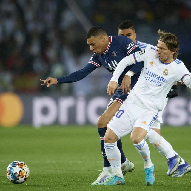 Kylian Mbappe i Luka Modrić