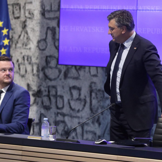 Marko Primorac i Andrej Plenković