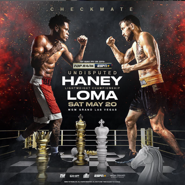 Devin Haney vs. Vasyl Lomachenko