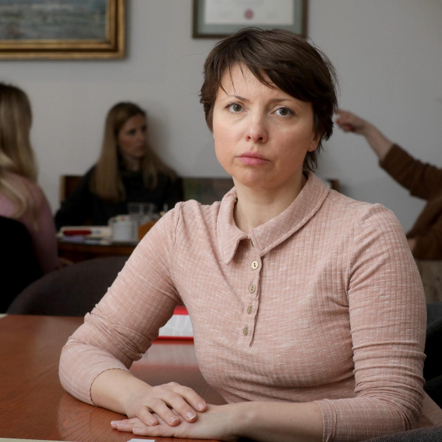 Aneta Vladimirov, voditeljica Odjela za kulturu iz Srpskog narodnog vijeća.