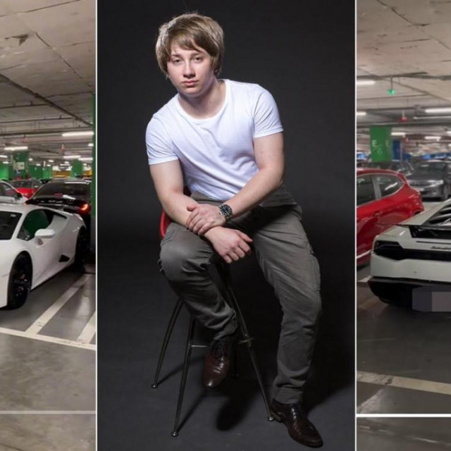 Filip Mihalić i njegov Lamborghini Huracan