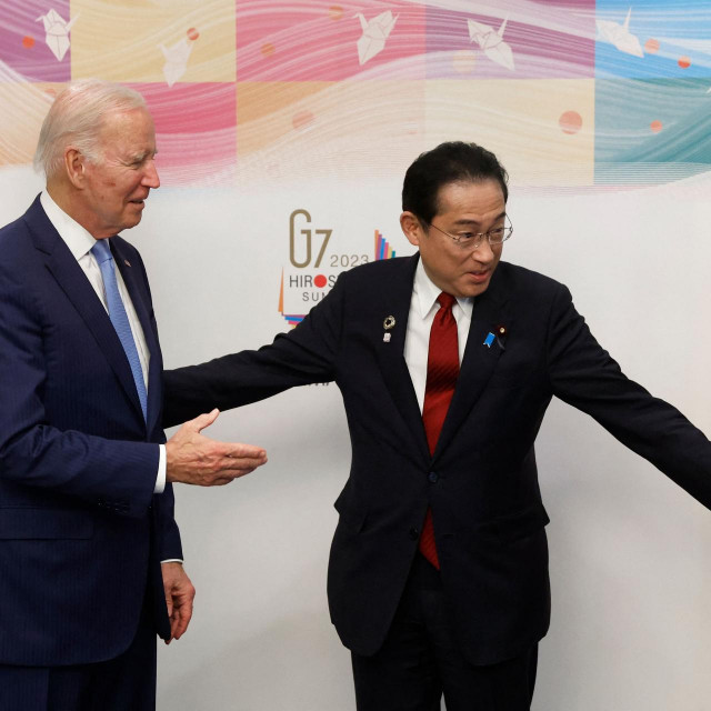 Joe Biden i Fumio Kishida