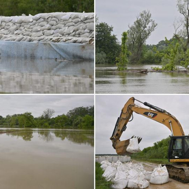 Okolica Petrinje priprema se vodeni val