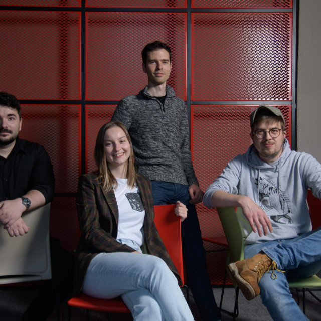 Marta Gračner, Ivan Kovačević, Luka Matić, Matko Antun Bekavac