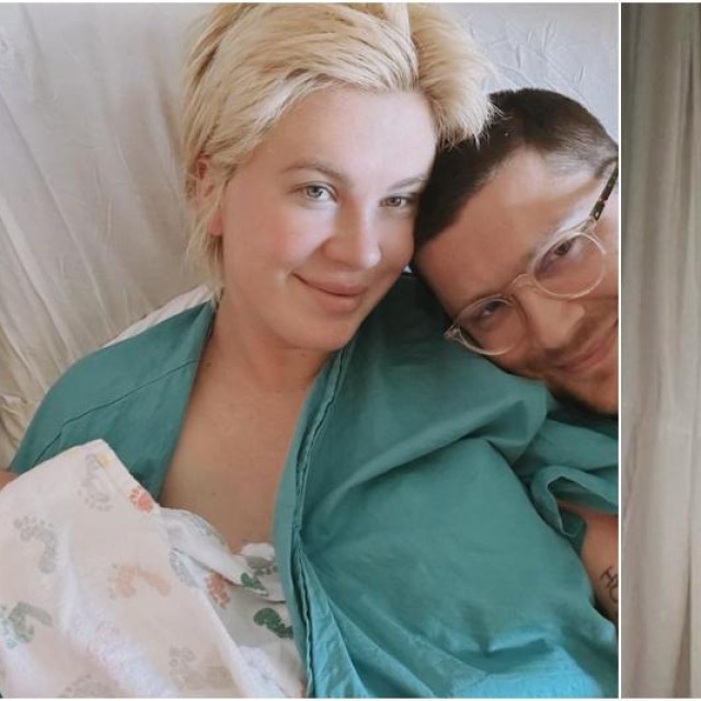 Ireland Baldwin sa svojim mužem