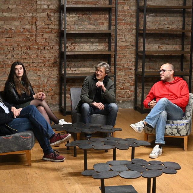 Predrag Pale, Tara Knežević, Boris Vlašić i Dragan Petric