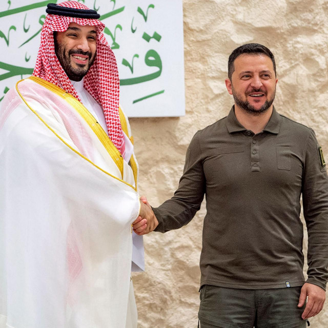 Volodimir Zelenski i Mohamed bin Salman