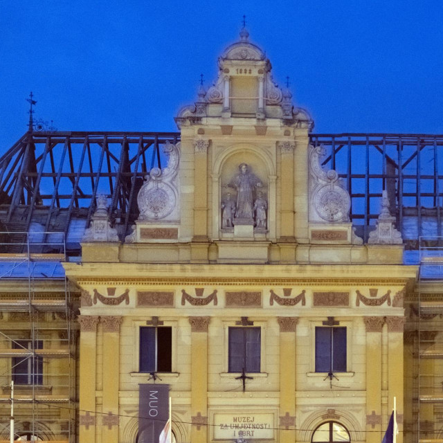 Radovi na rekonstrukciji Muzeja za umjetnost i obrt