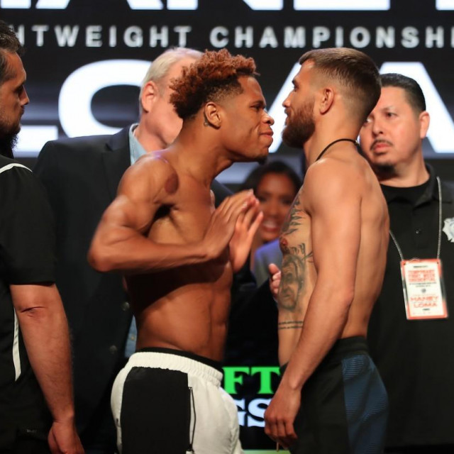 Devin Haney i Vasyl Lomachenko