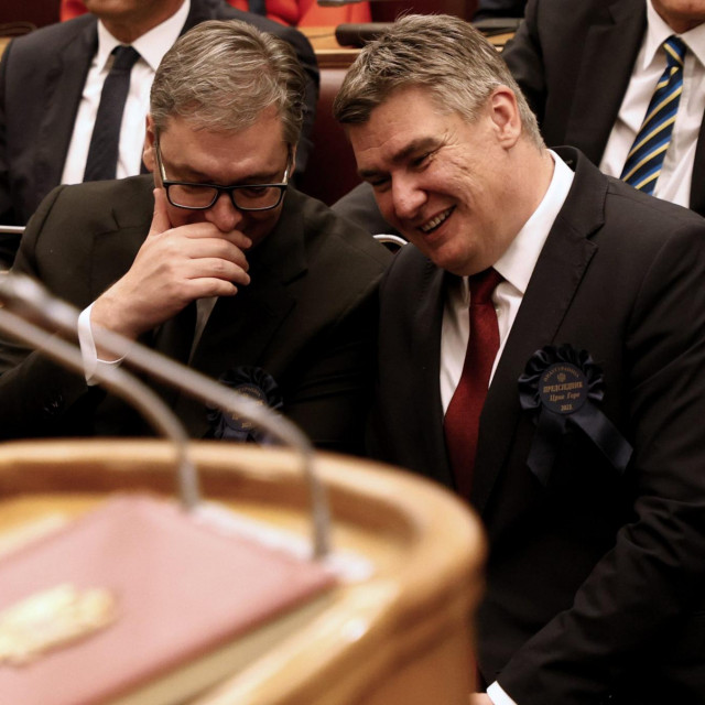 Aleksandar Vučić, Zoran Milanović
 