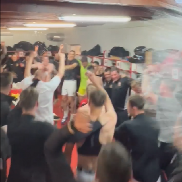 Slavlje igrača Gorice