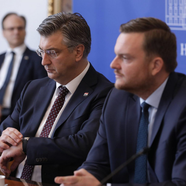 Andrej Plenković i Marko Primorac