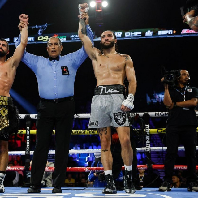 Danny Rosenberger (lijevo) i Nico Ali Walsh (desno)