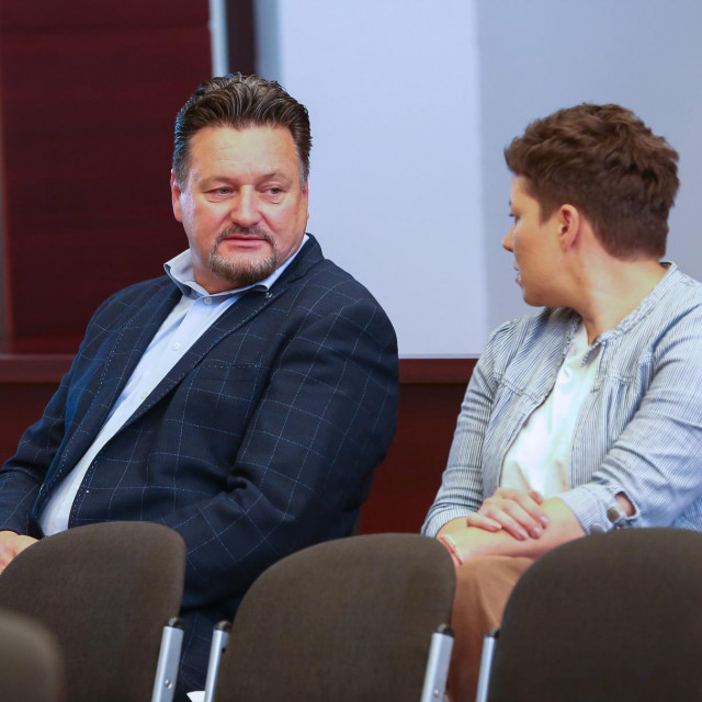 Bivši ministar Lovro Kuščević i bivša supruga Zorana Kuščević