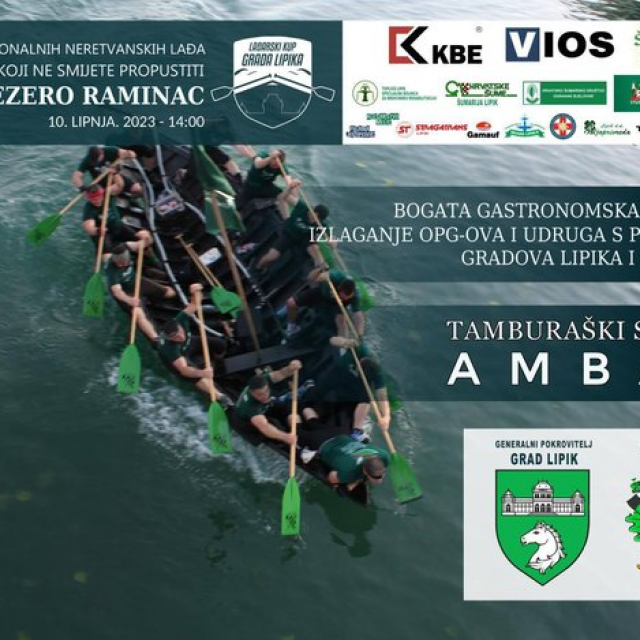 Službeni plakat za utrku koja će se udržati u Lipiku