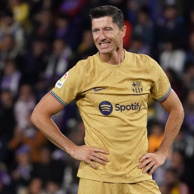 Robert Lewandowski ublažio je poraz Barcelone