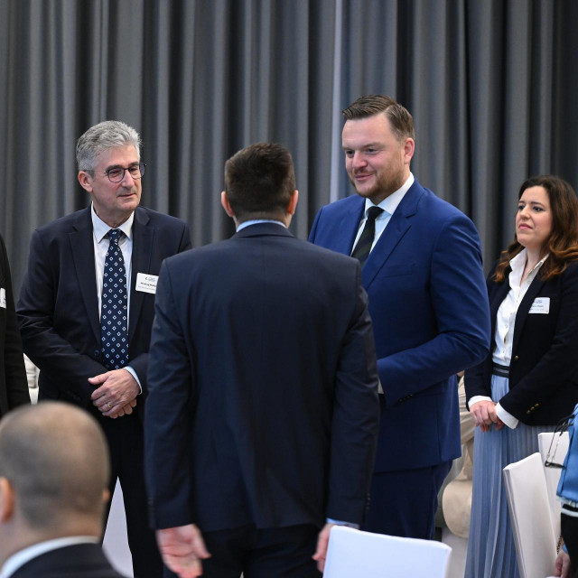 Ministar financija Marko Primorac održao je izlaganje na konferenciji AmChama