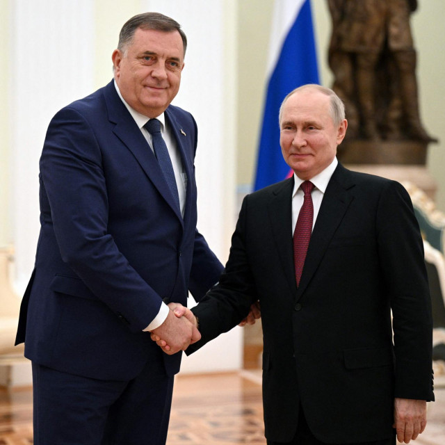 Milorad Dodik i Vladimir Putin